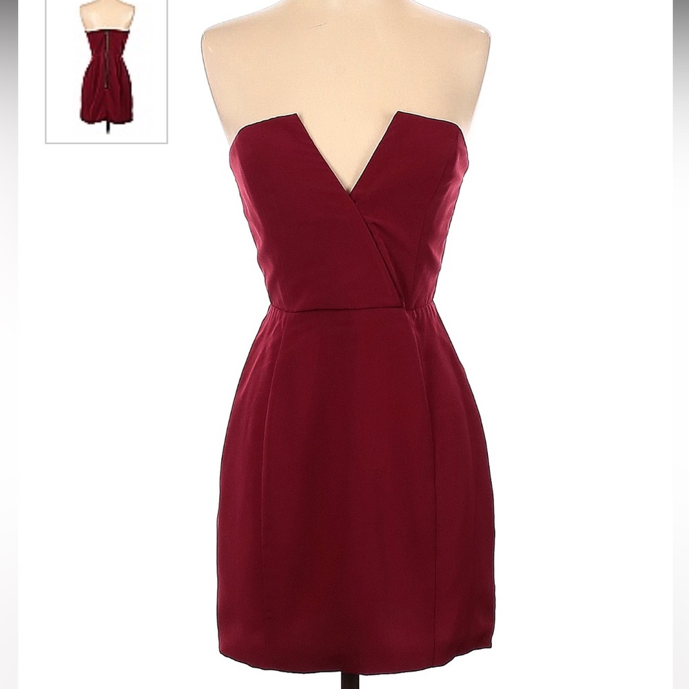 Naven strapless mini dress